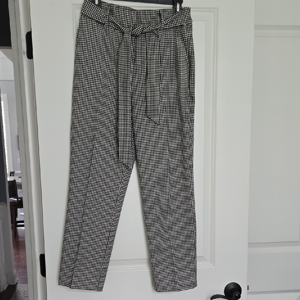 Joie Monochrome Patterned Womans Dress Pants